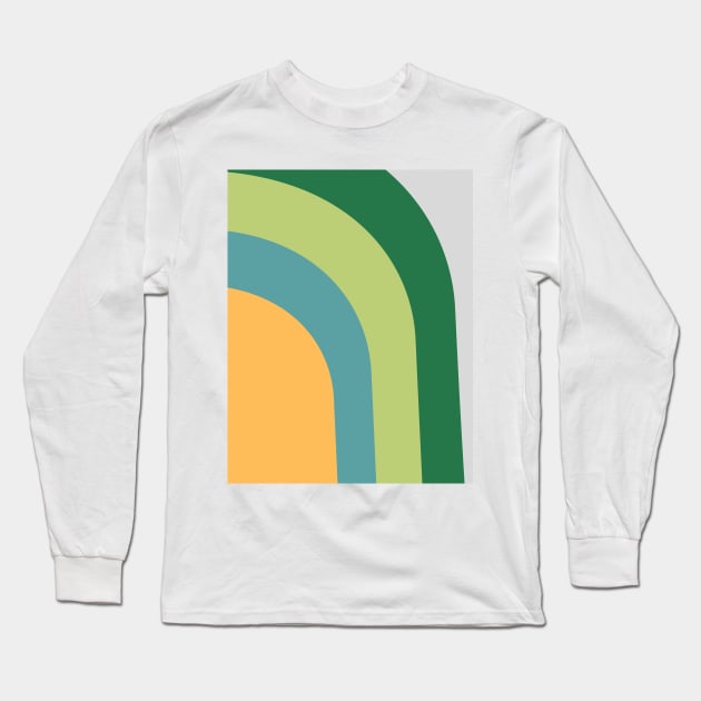 Boho rainbow pattern Long Sleeve T-Shirt by Word and Saying